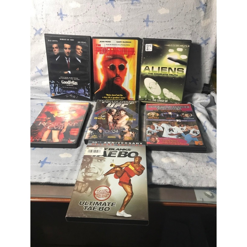 Lot of 7 dvd movies